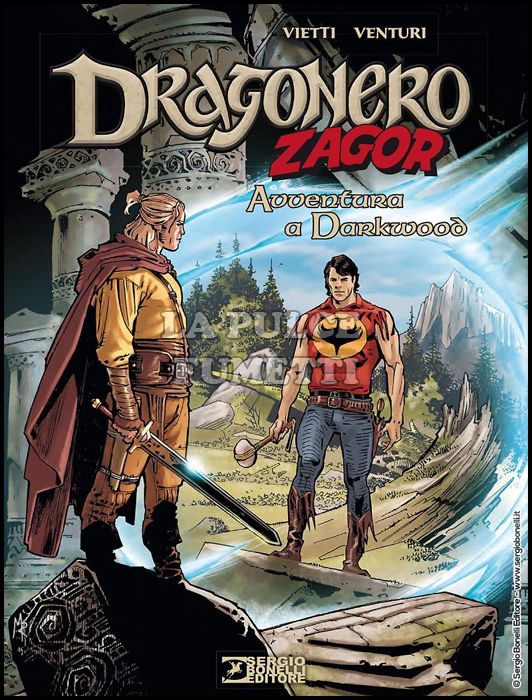 DRAGONERO E ZAGOR # 1: AVVENTURA A DARKWOOD - CARTONATO